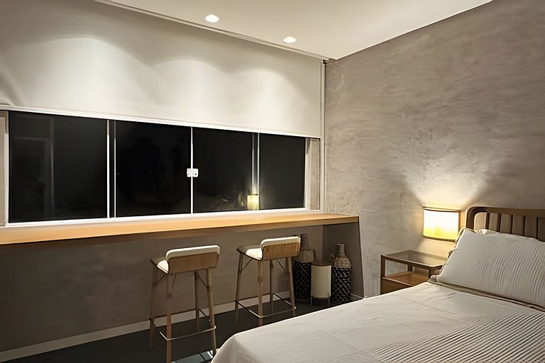 Refúgio na Praia • Vista Mar • Mesa Frente Mar