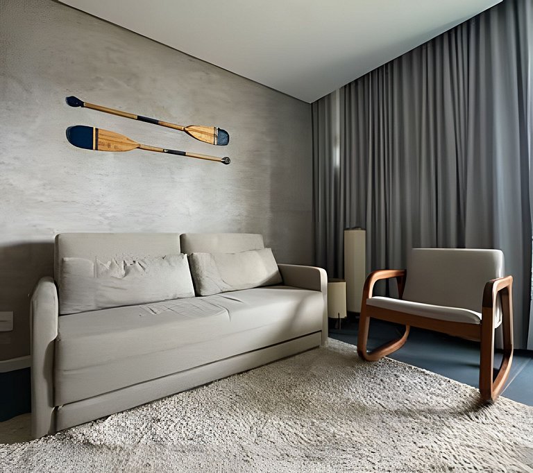 Refúgio na Praia • Vista Mar • Mesa Frente Mar