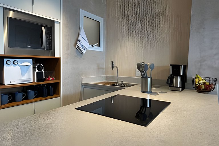 Refúgio na Praia • Vista Mar • Mesa Frente Mar