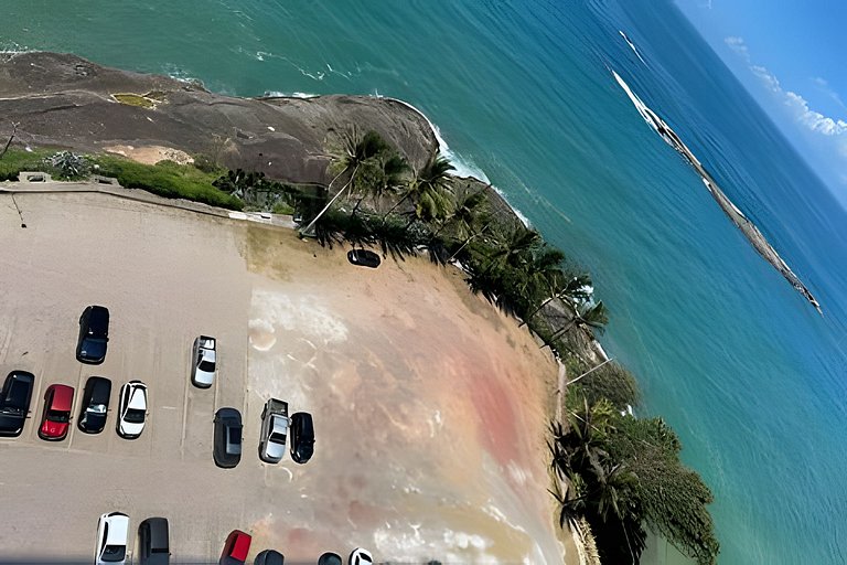 Refúgio na Praia • Vista Mar • Mesa Frente Mar
