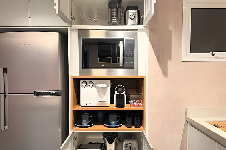 Refúgio na Praia • Vista Mar • Mesa Frente Mar