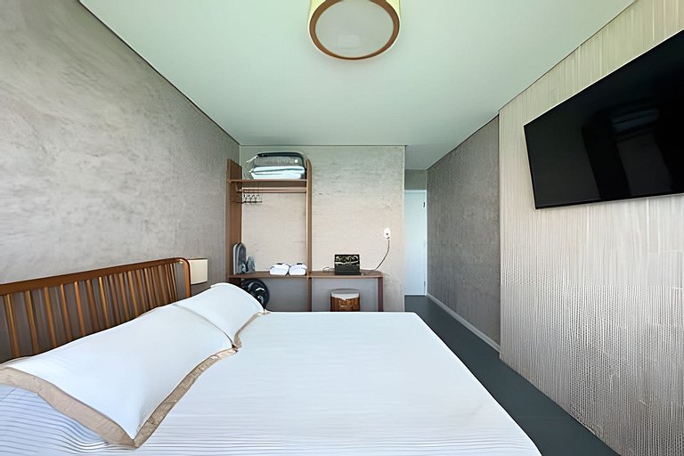 Refúgio na Praia • Vista Mar • Mesa Frente Mar