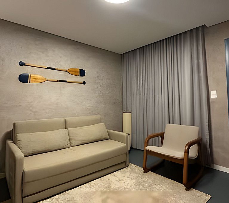 Refúgio na Praia • Vista Mar • Mesa Frente Mar