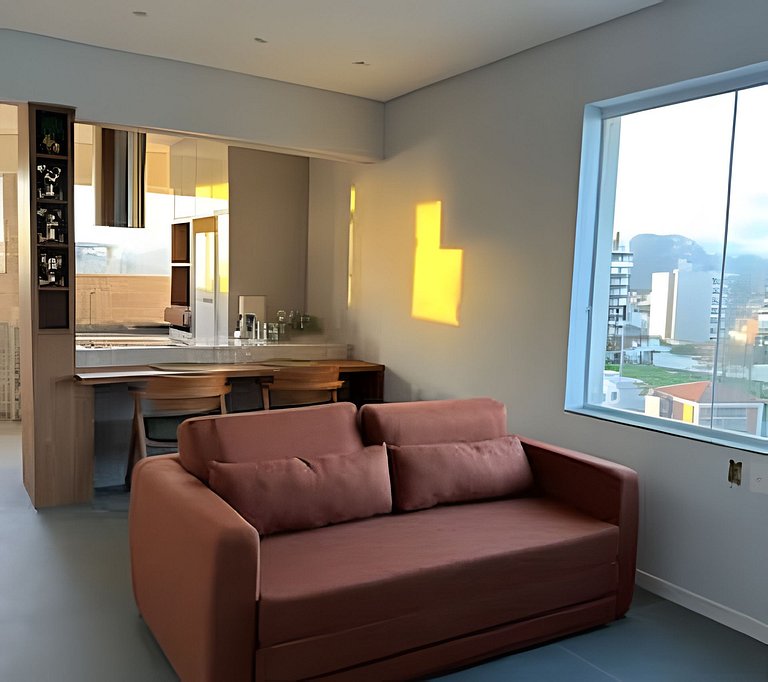 Vista Mar Incrível • Banheira c/Vista • Ar + Lava