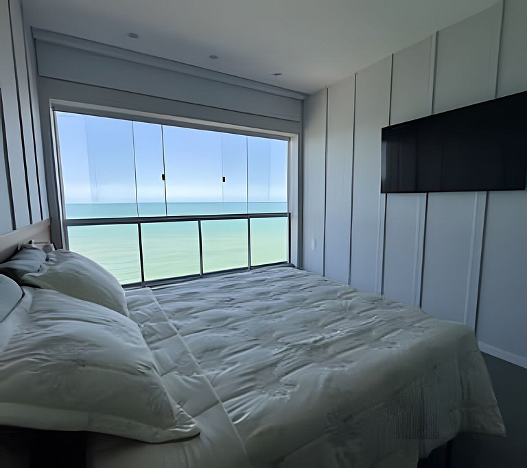 Vista Mar Incrível • Banheira c/Vista • Ar + Lava