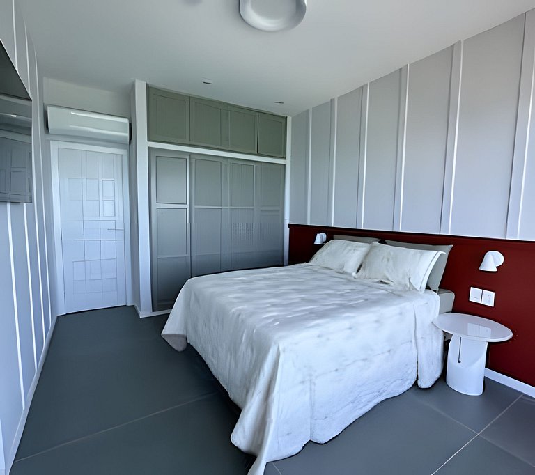 Vista Mar Incrível • Banheira c/Vista • Ar + Lava