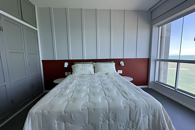 Vista Mar Incrível • Banheira c/Vista • Ar + Lava