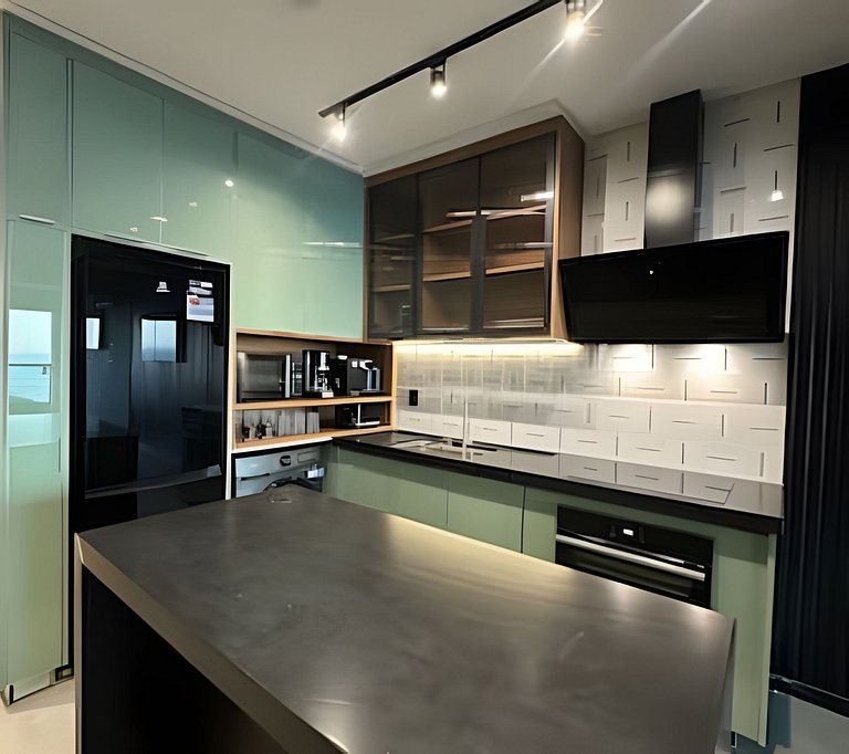 Vista Mar Incrível • Balanço • Ar + Lava e Seca