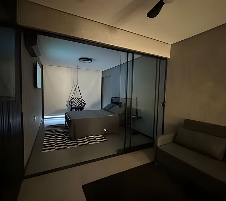 Vista Mar Incrível • Balanço • Ar + Lava e Seca