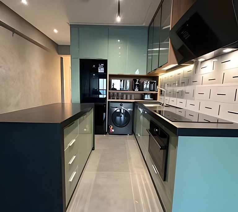 Vista Mar Incrível • Balanço • Ar + Lava e Seca