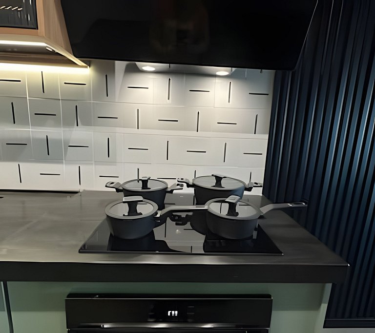 Vista Mar Incrível • Balanço • Ar + Lava e Seca