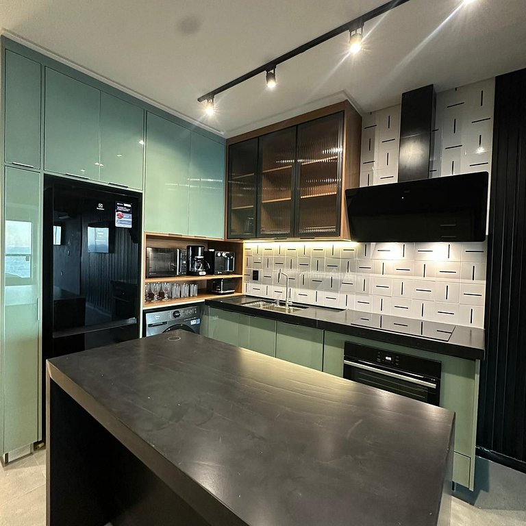 Vista Mar Incrível • Balanço • Ar + Lava e Seca