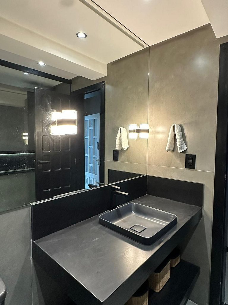 Vista Mar Incrível • Balanço • Ar + Lava e Seca