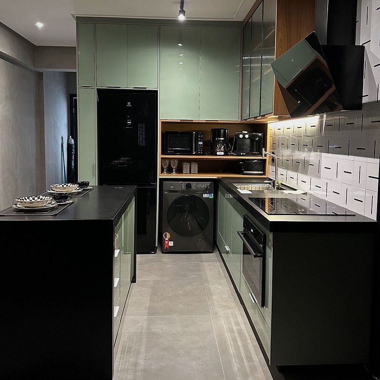 Vista Mar Incrível • Balanço • Ar + Lava e Seca