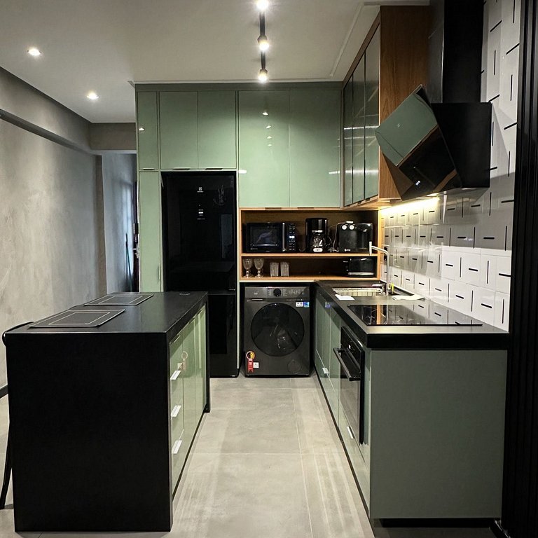 Vista Mar Incrível • Balanço • Ar + Lava e Seca