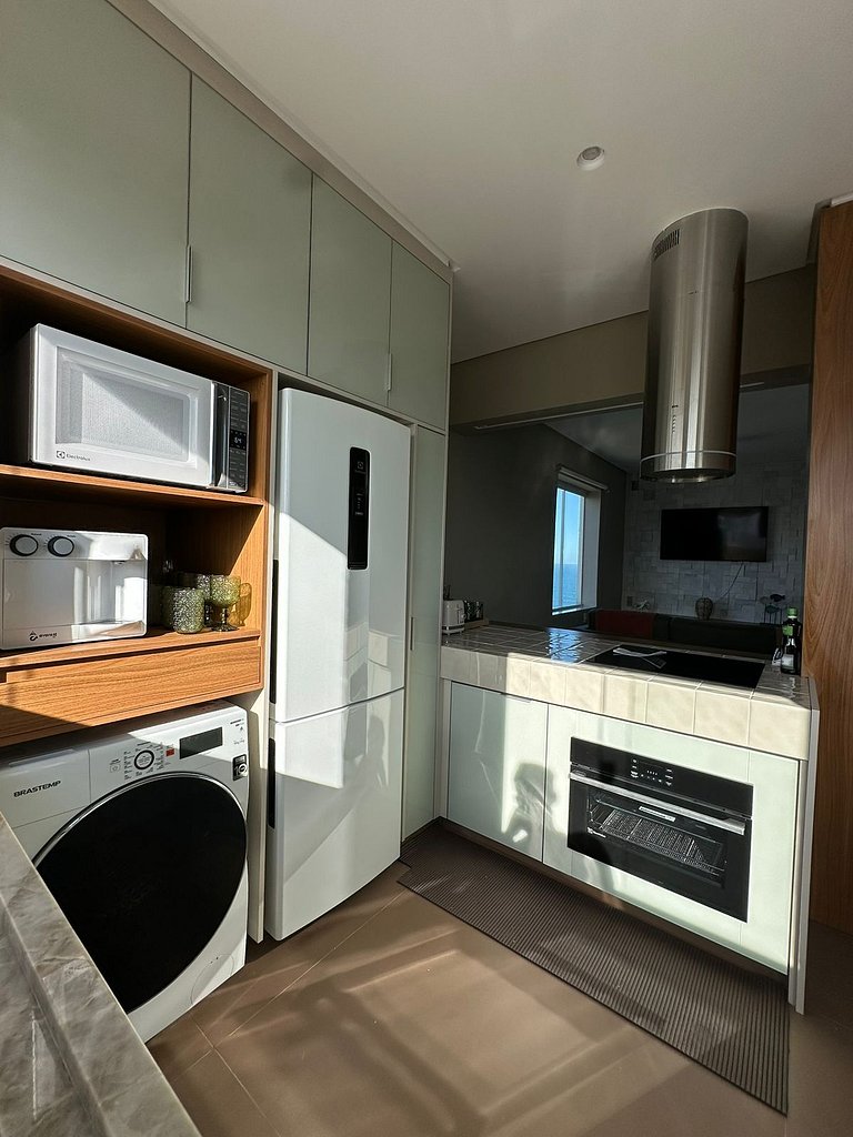 Vista Incrível • Ar Condicionado • Lavadora e Seca