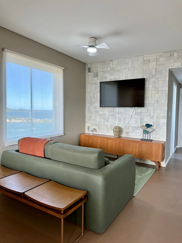 Vista Incrível • Ar Condicionado • Lavadora e Seca