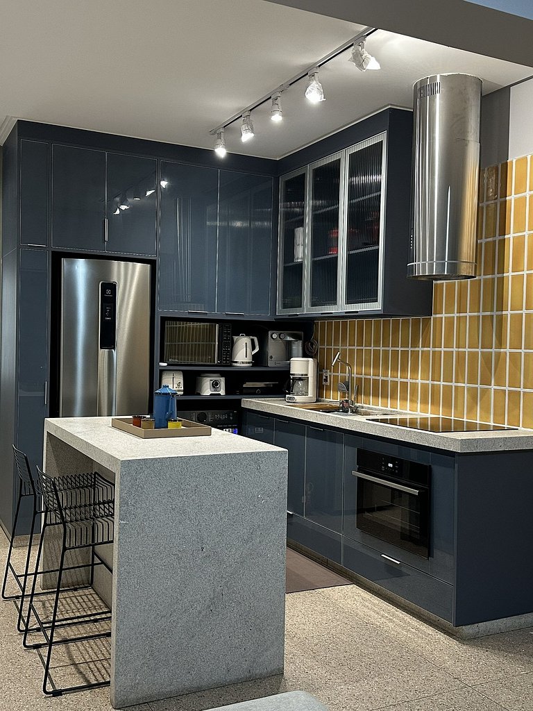 Vista Incrível • Balanço • Ar + Lavadora e Seca