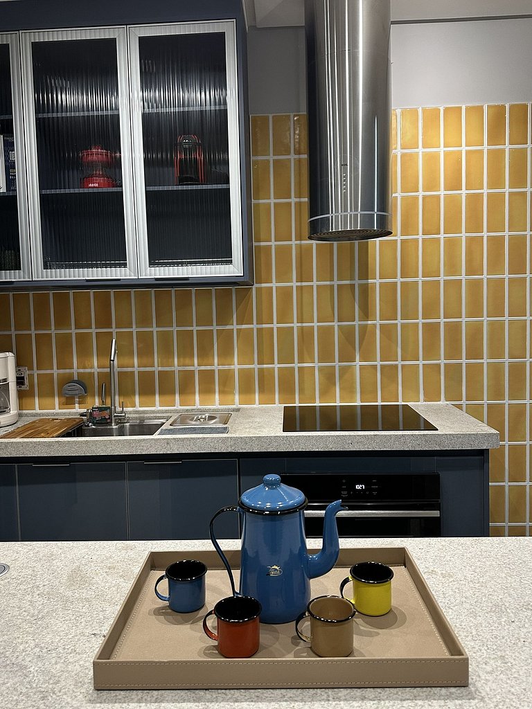 Vista Incrível • Balanço • Ar + Lavadora e Seca