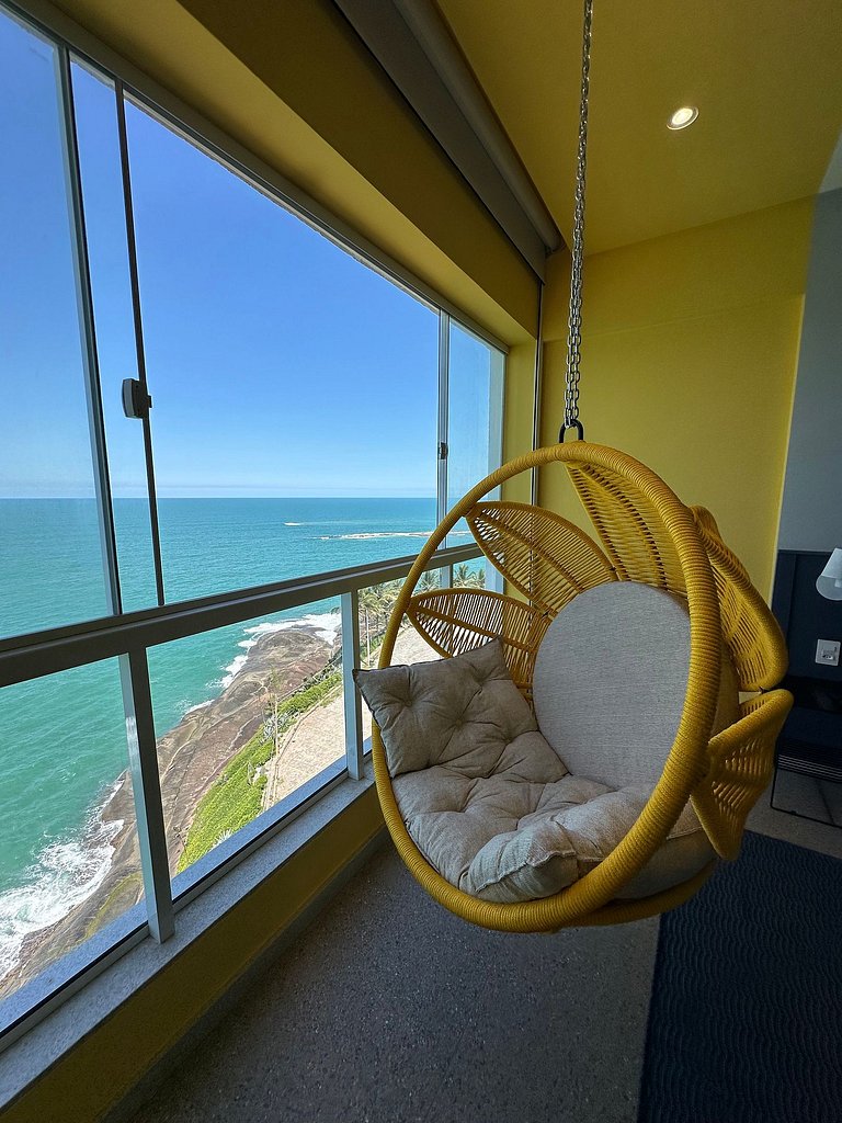 Vista Incrível • Balanço • Ar + Lavadora e Seca