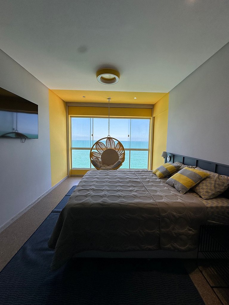 Vista Incrível • Balanço • Ar + Lavadora e Seca