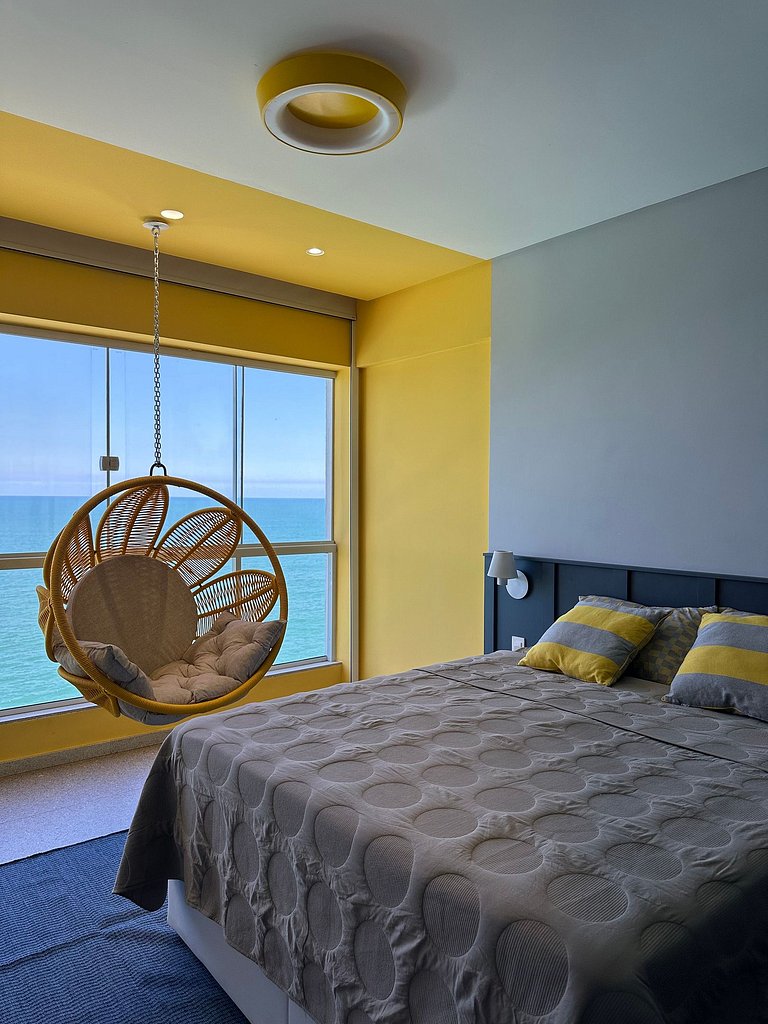 Vista Incrível • Balanço • Ar + Lavadora e Seca