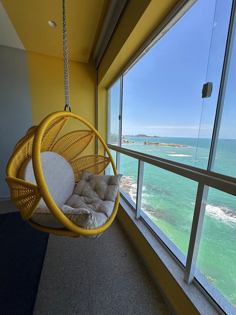 Vista Incrível • Balanço • Ar + Lavadora e Seca