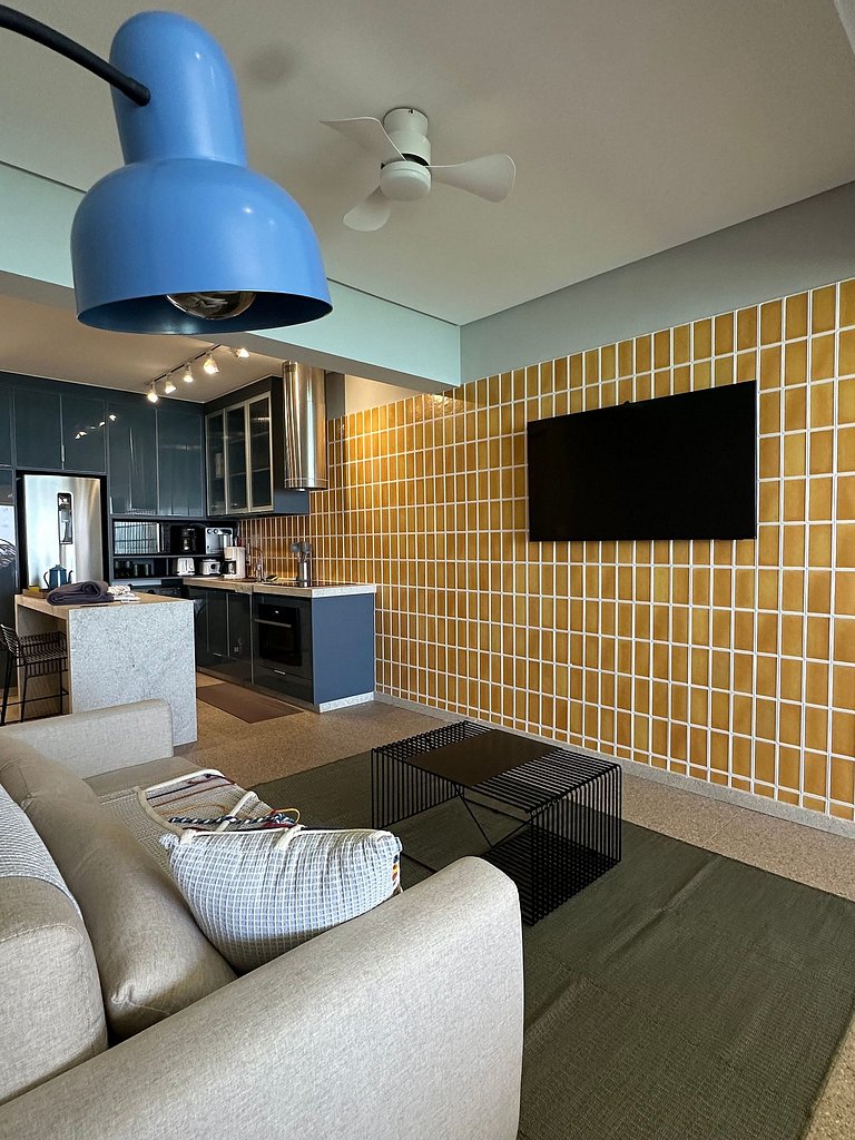 Vista Incrível • Balanço • Ar + Lavadora e Seca