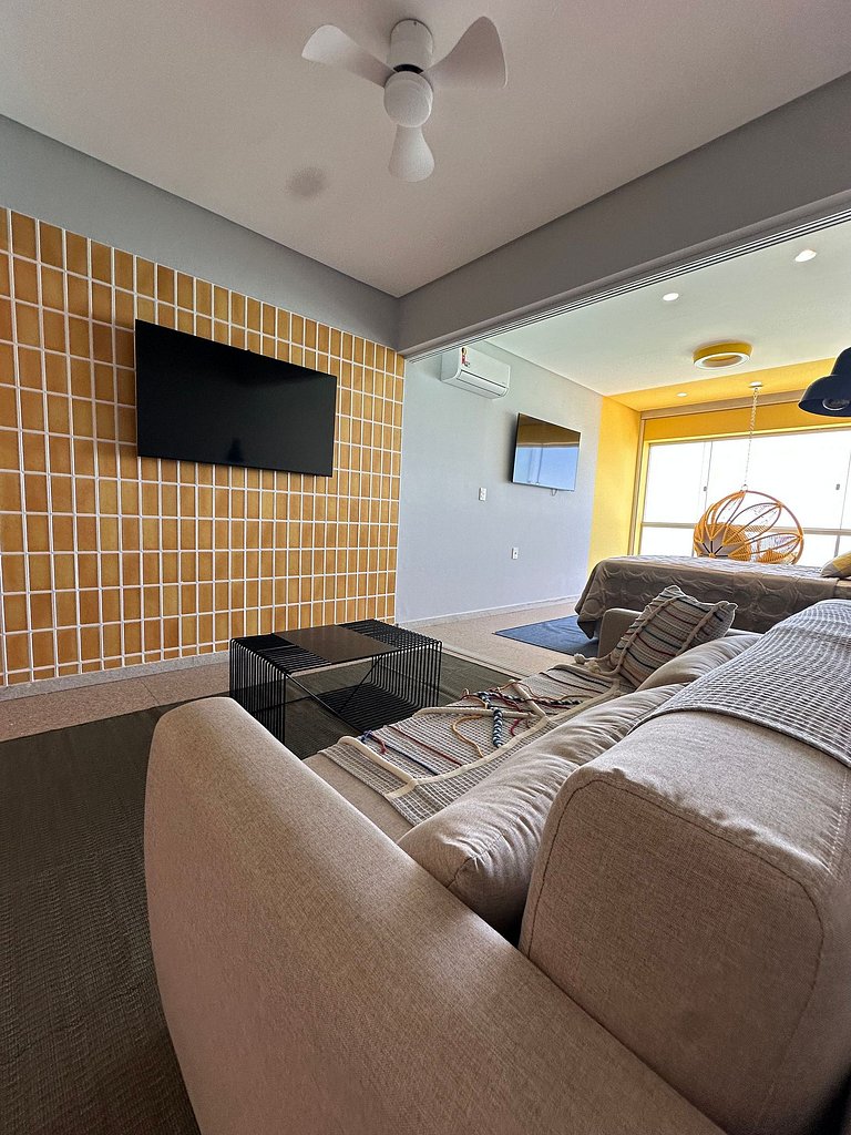 Vista Incrível • Balanço • Ar + Lavadora e Seca