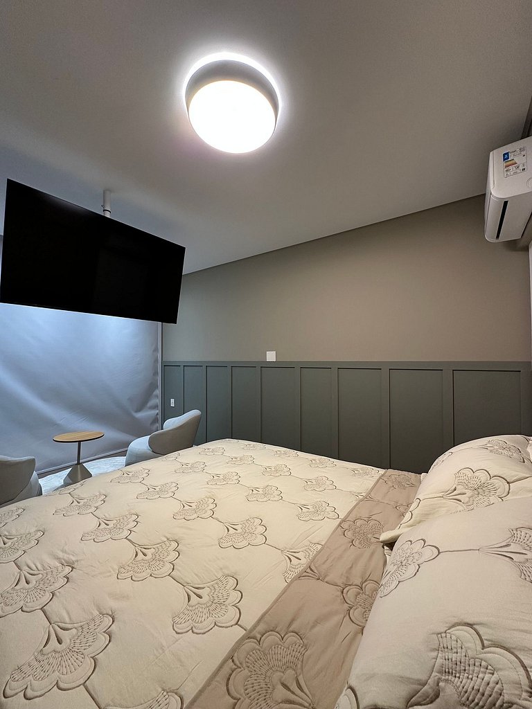 Vista Incrível • Ar Condicionado • Lavadora e Seca