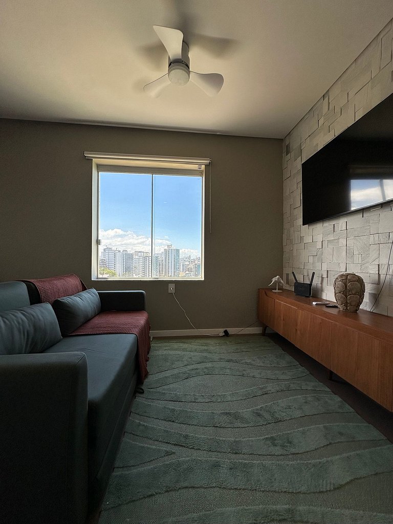 Vista Incrível • Ar Condicionado • Lavadora e Seca