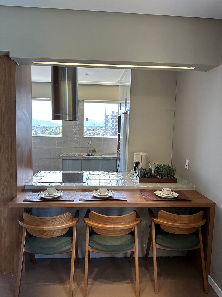 Vista Incrível • Ar Condicionado • Lavadora e Seca