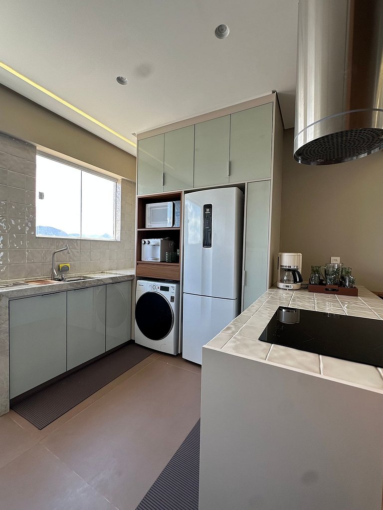 Vista Incrível • Ar Condicionado • Lavadora e Seca