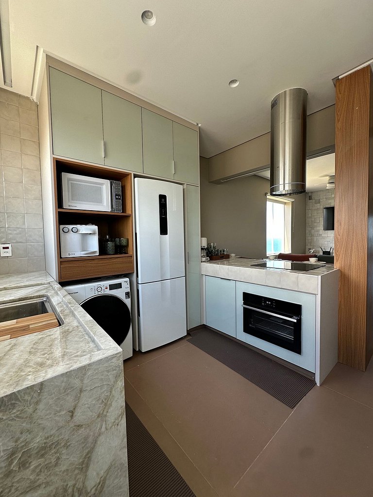 Vista Incrível • Ar Condicionado • Lavadora e Seca