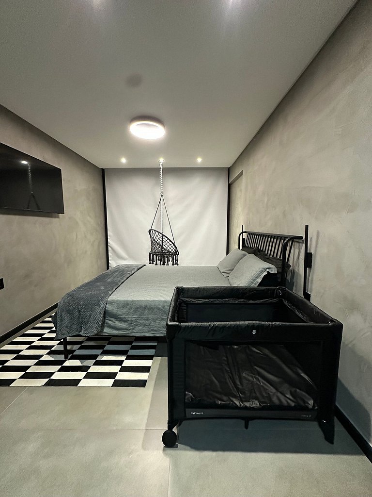 Vista Mar Incrível • Balanço • Ar + Lava e Seca