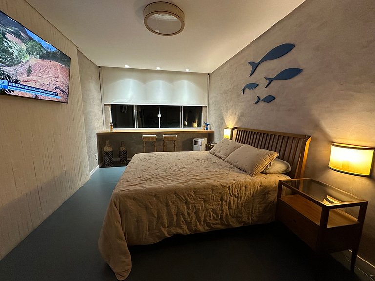 Refúgio na Praia • Vista Mar • Mesa Frente Mar