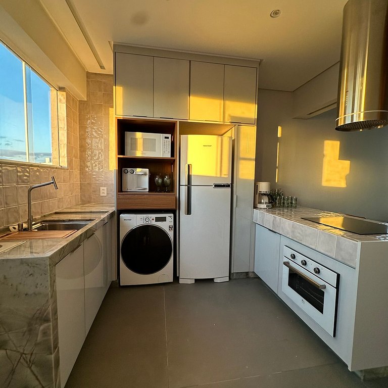 Vista Incrível • Ar Condicionado • Lavadora e Seca